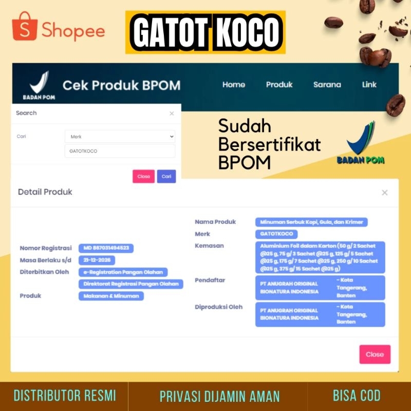

KOPI GATOT KACA