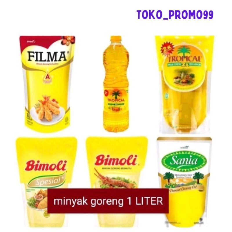 

Minyak Goreng Kemasan 1 liter