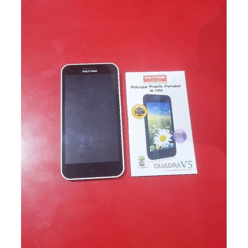 HP ANDROID POLYTRON W7550 NO SINYAL