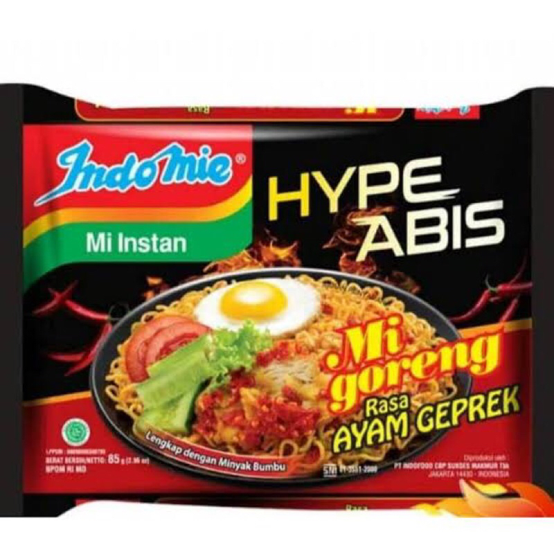 

Indomie Mi Goreng Rasa Ayam Geprek 85gr