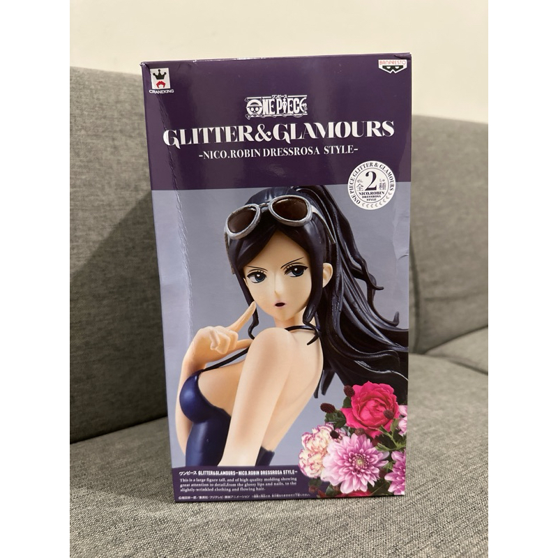 G&G GLITTER & GLAMOURS NICO ROBIN DRESSROSA STYLE ONE PIECE ACTION FIGUR