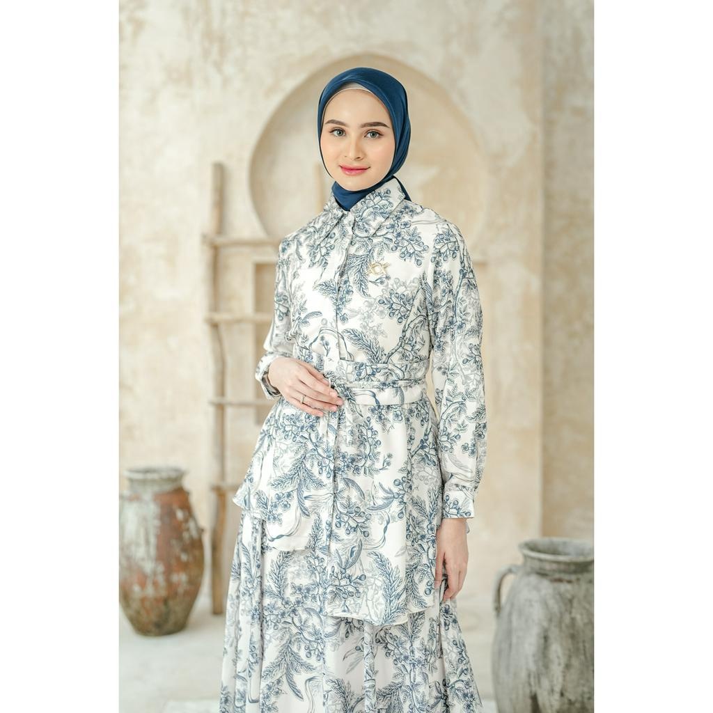 Ruby Asymmetric Shirt Klamby Wearing Klamby Sale