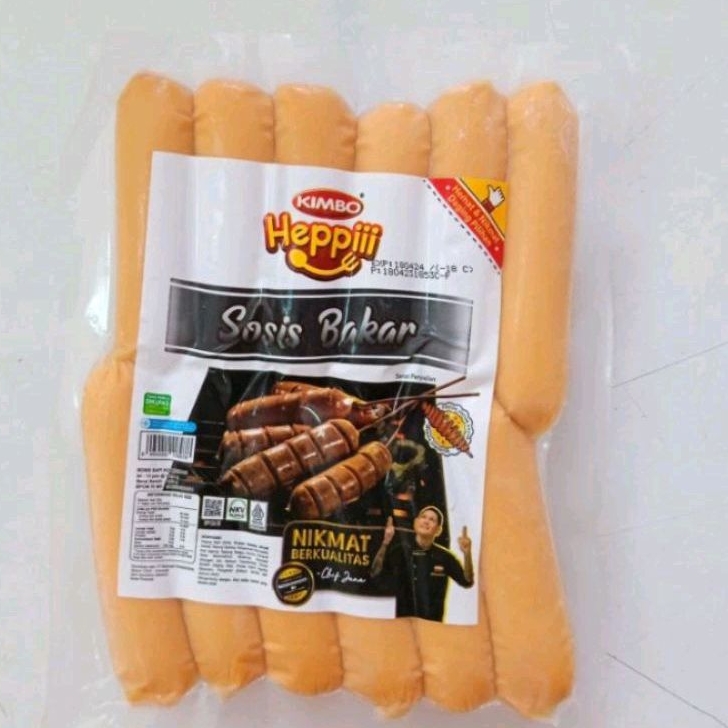 

Kimbo Heppi Sosis Bakar Isi 12 / 550gr