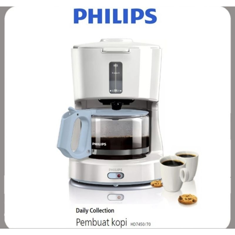 coffee maker pembuat kopi PHILIPS HD7450