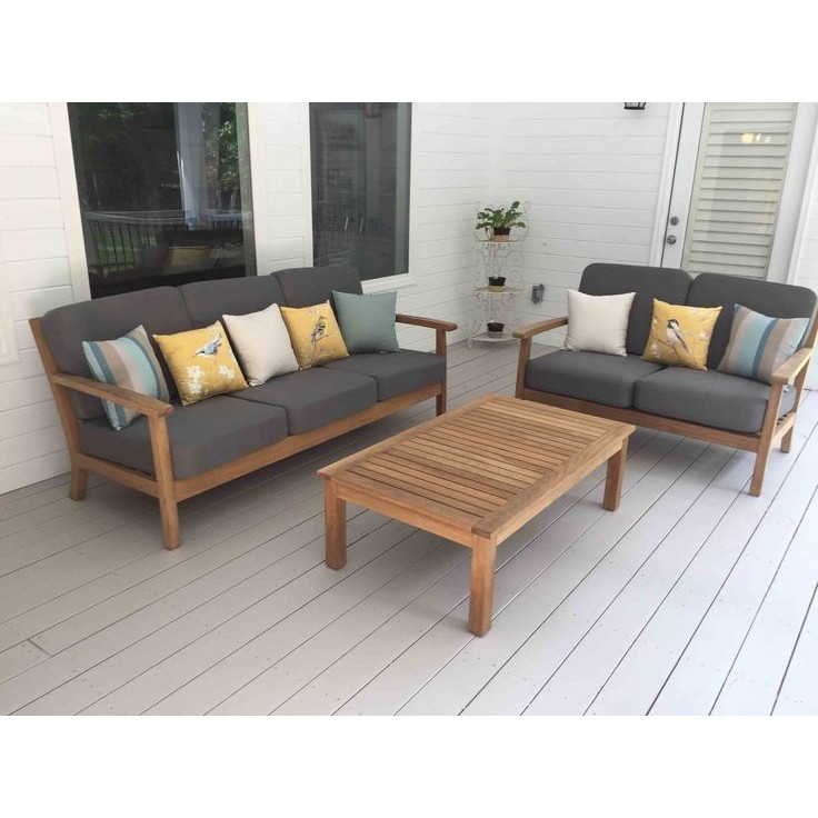 AMBIKA SOFA RUANG TAMU SOFA SATU SET DAN MEJA SOFA KAYU JATI SOFA RETRO MINIMALIS Benjava