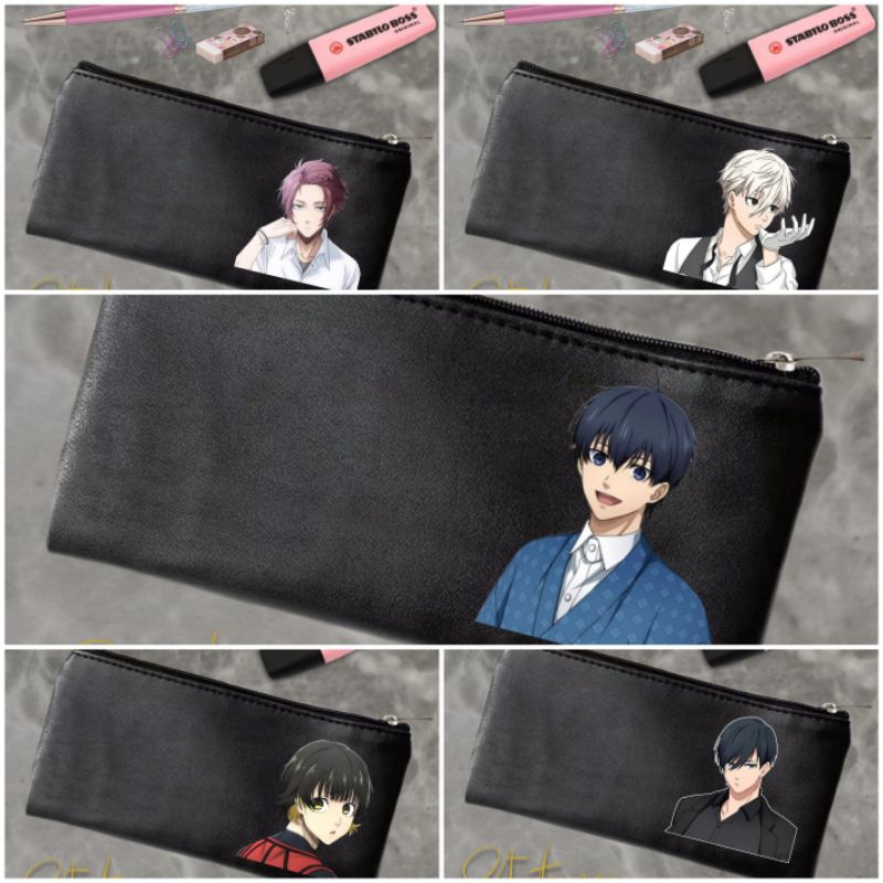 

Bluelock tempat pinsil isagi yoichi bachira sae itoshi rin kunigami rensuke michael kaiser