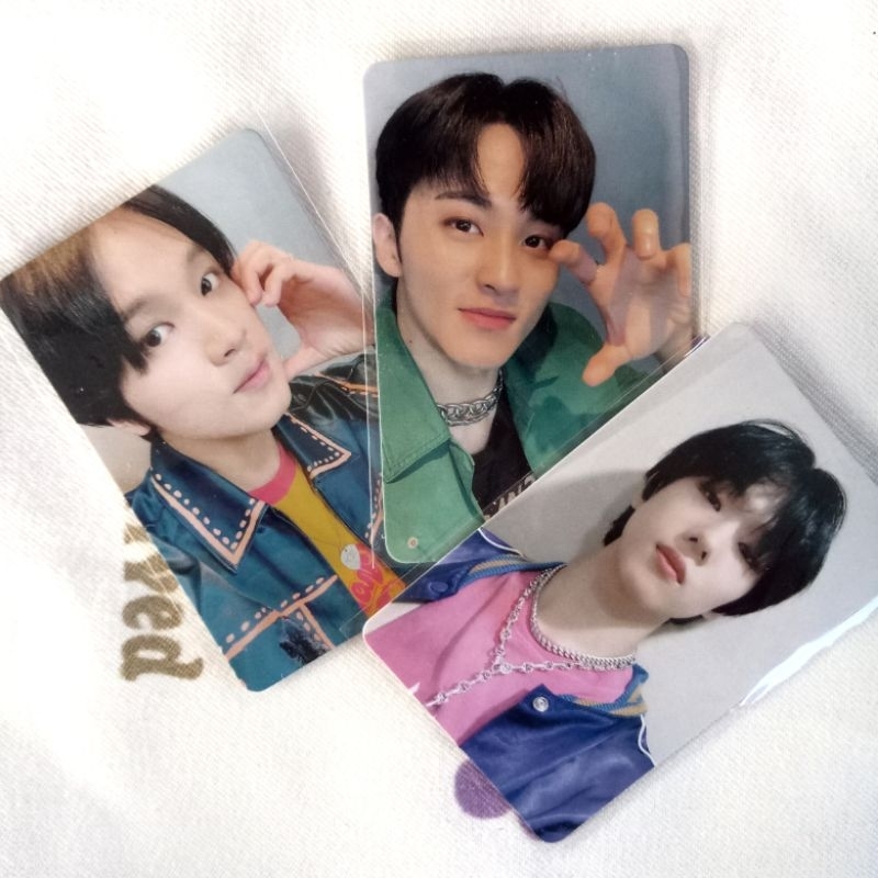 PC PHOTOCARD POB BENE BENEFIT ISTJ FS FANSIGN DYANDRA JAKARTA MARK HAECHAN JISUNG