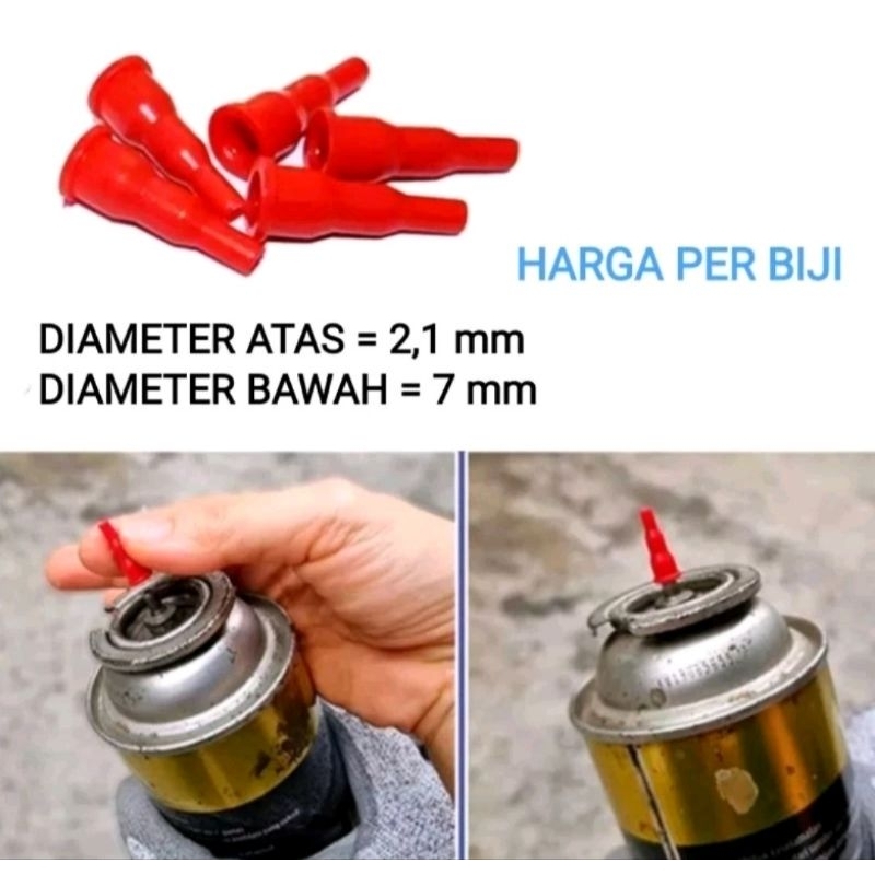 alat isi ulang korek api dari gas kaleng portabel