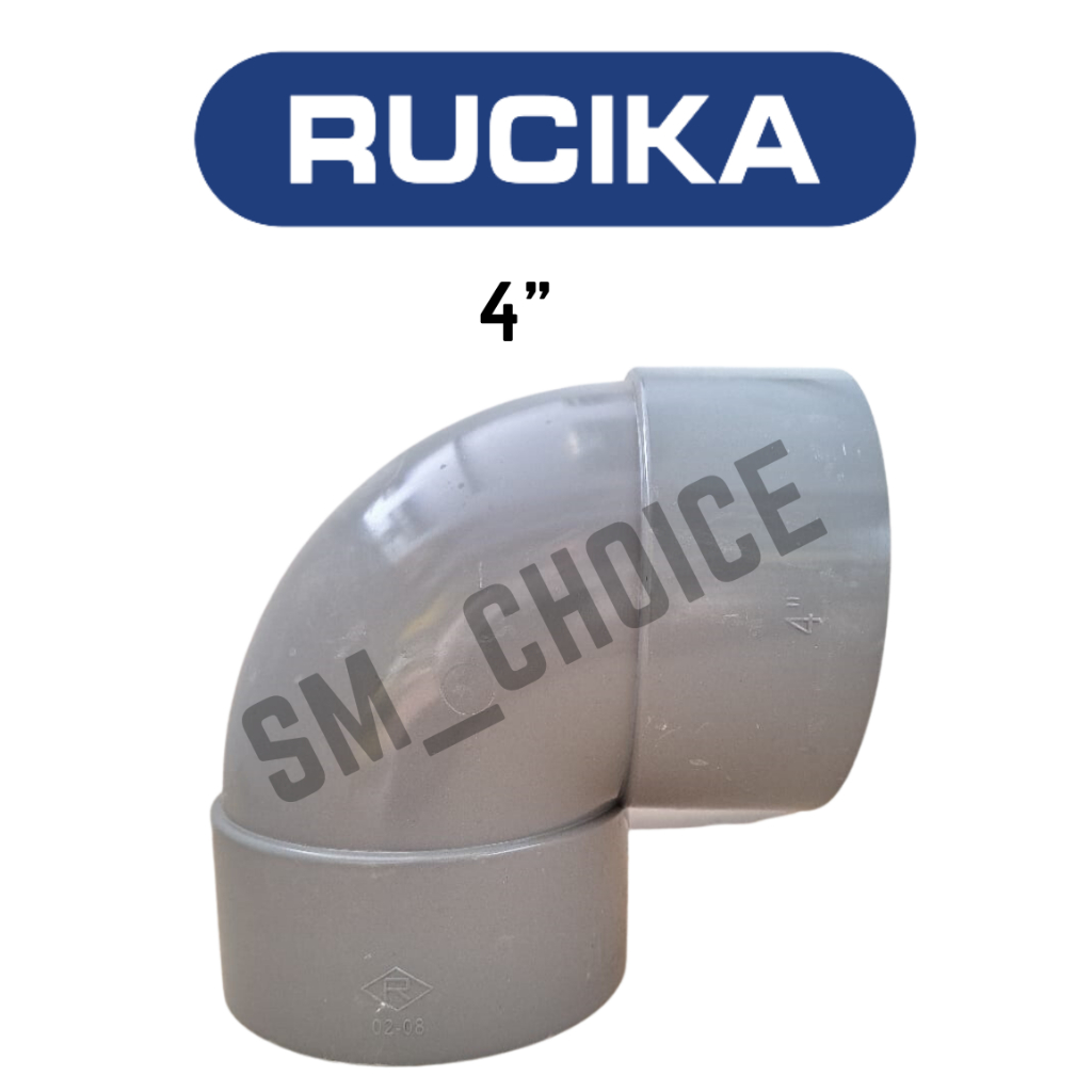 PIPA RUCIKA KENI 4" RUCIKA ELBOW 4" D RUCIKA KNEE 4" RUCIKA D