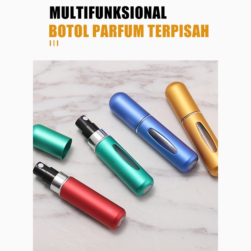 Botol Parfum Mini 5ml Botol Isi Ulang Parfum Mini Botol Parfum Wangialuminium Mini