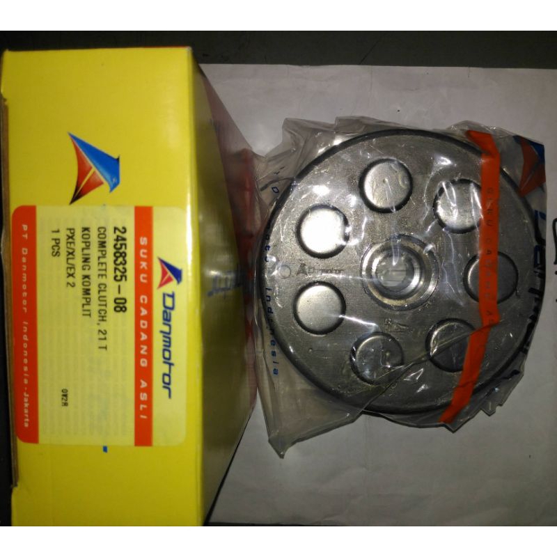 kopling komplit Excel T 21 per 7 for vespa danmotor original
