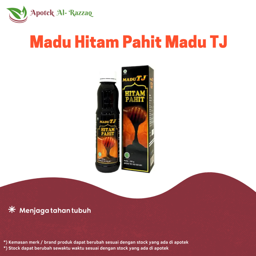 

Madu TJ Hitam Pahit 250g