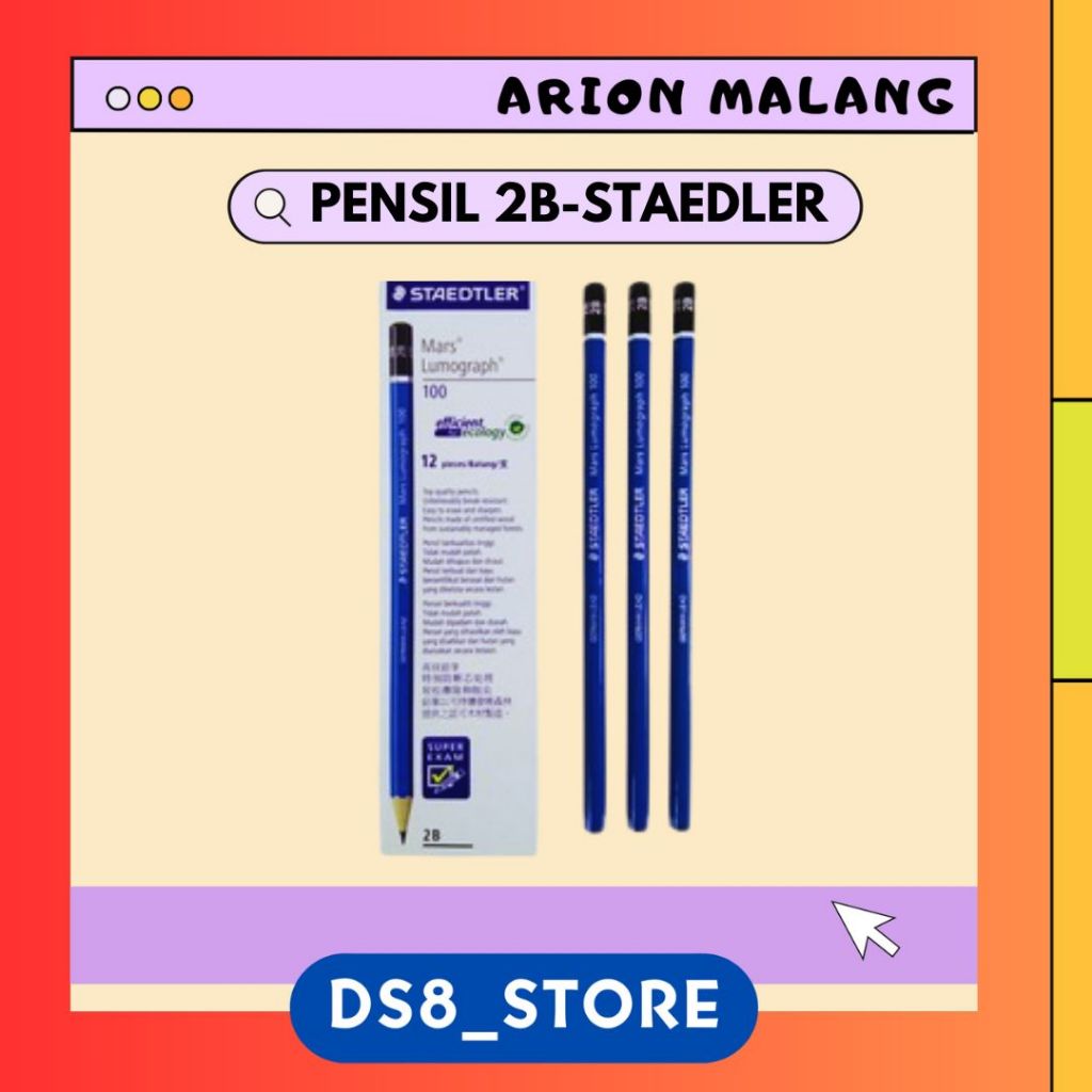 

Pensil 2B Staedtler - Mars