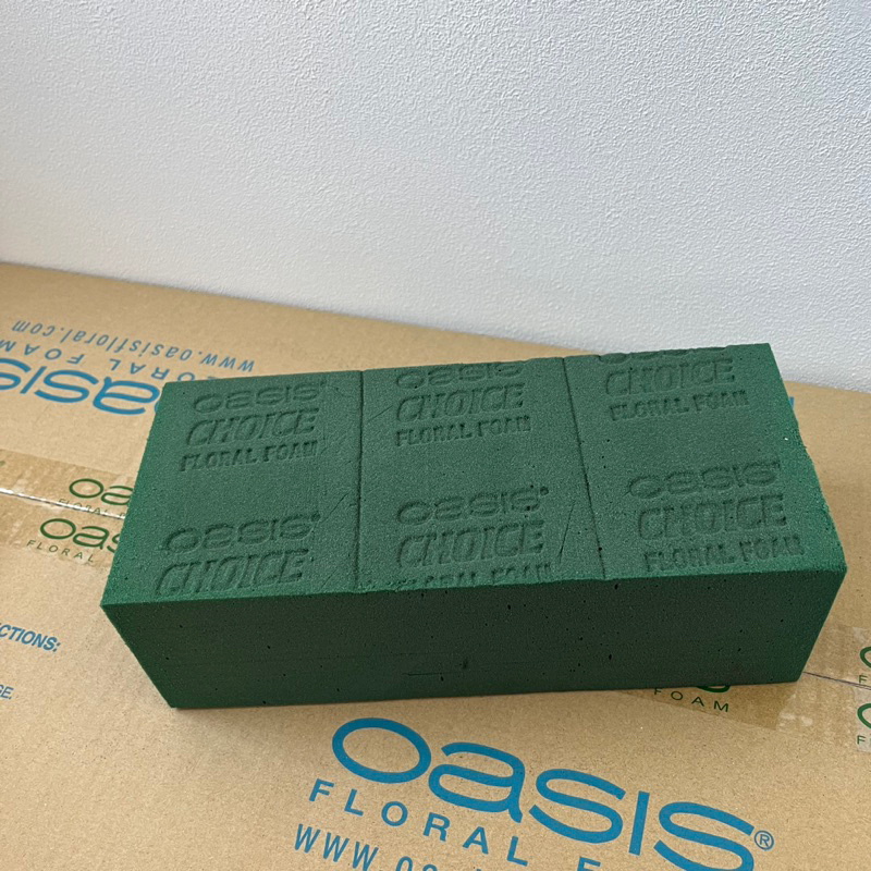 Oasis Basah / Aspak / Aspac Fom /  basah Premium Oasis Choice Busa Basah Bunga Basah floral foam bun