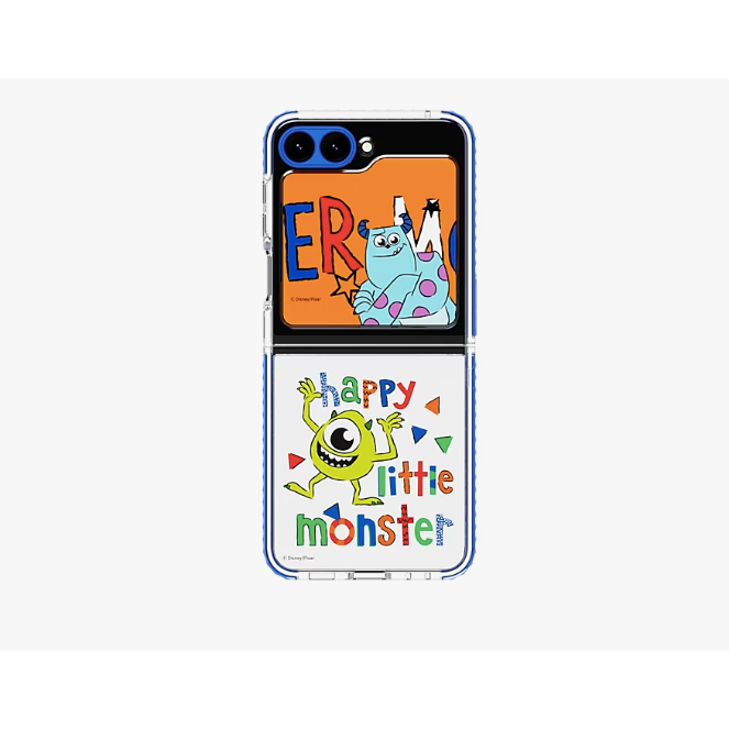 Galaxy Z Flip 5 Pixar Suit Case with Flip Suit Card