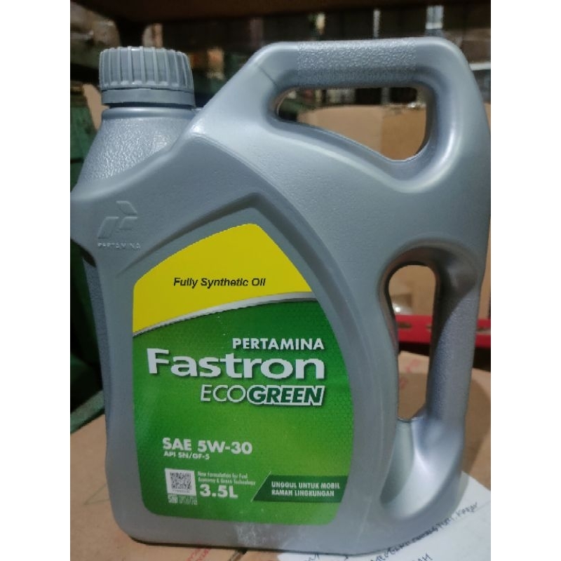 OLI MESIN FASTRON ECO GREEN 100% ORIGINAL