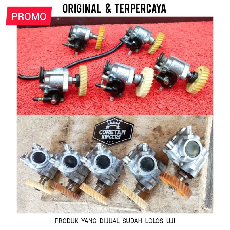Pompa oli rx king original copotan / lepasan unit new muda old kobra rxk rxs rx spesial