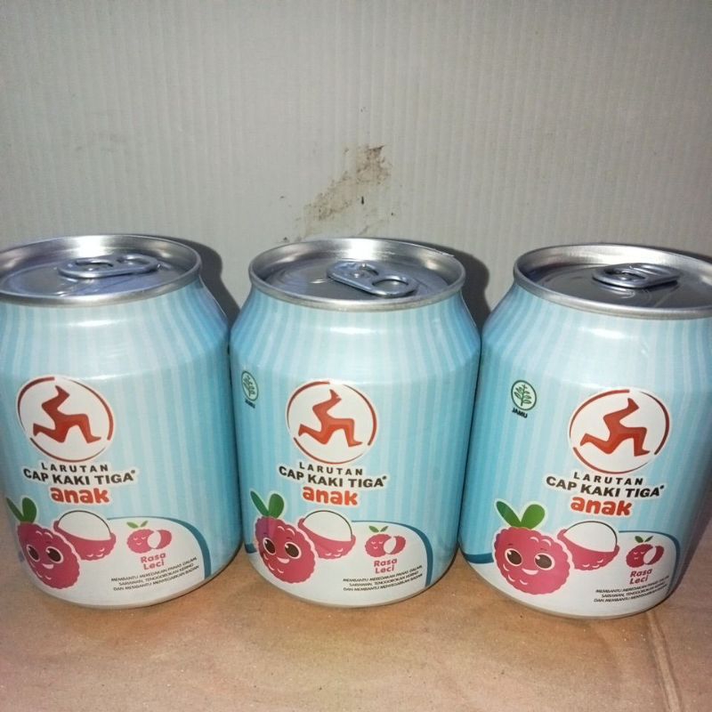 

larutan kaleng cap kaki tiga (paket 3psc)