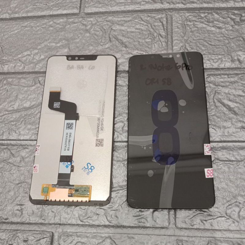 LCD+TOUCHSCREEN REDMI NOTE 6 PRO ORI S8+