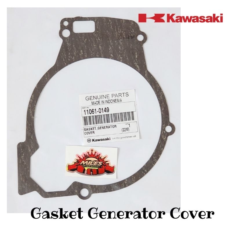 Gasket Generator Cover Paking Magnet Generator Kawasaki (11061-0149)