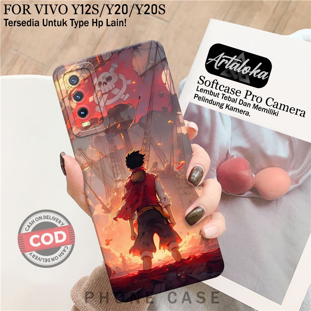 Case Hp VIVO Y20/Y12S/Y20S Terbaru - Softcase Protect Camera - Silicon Tpu Softcase VIVO Y20/Y12S/Y2
