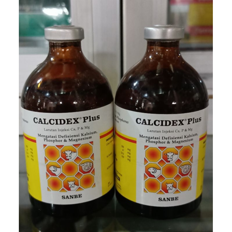 CALCIDEX PLUS Injeksi Obat Sapi Kambing Lumpuh