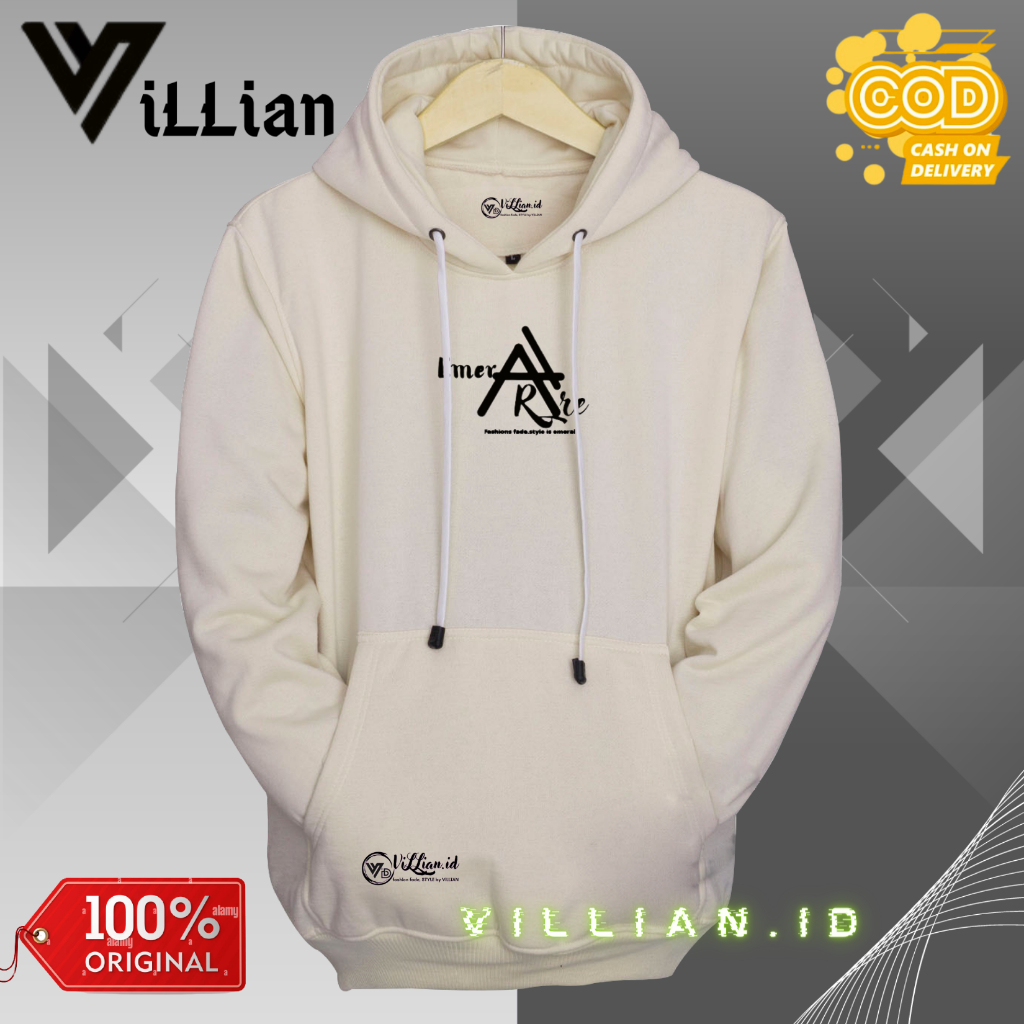 Sweater Hoodie Pria Distro Original ERIGO Brand Unisex Cewek Cowok Keren Bahan Tebal Switer Sunmori 