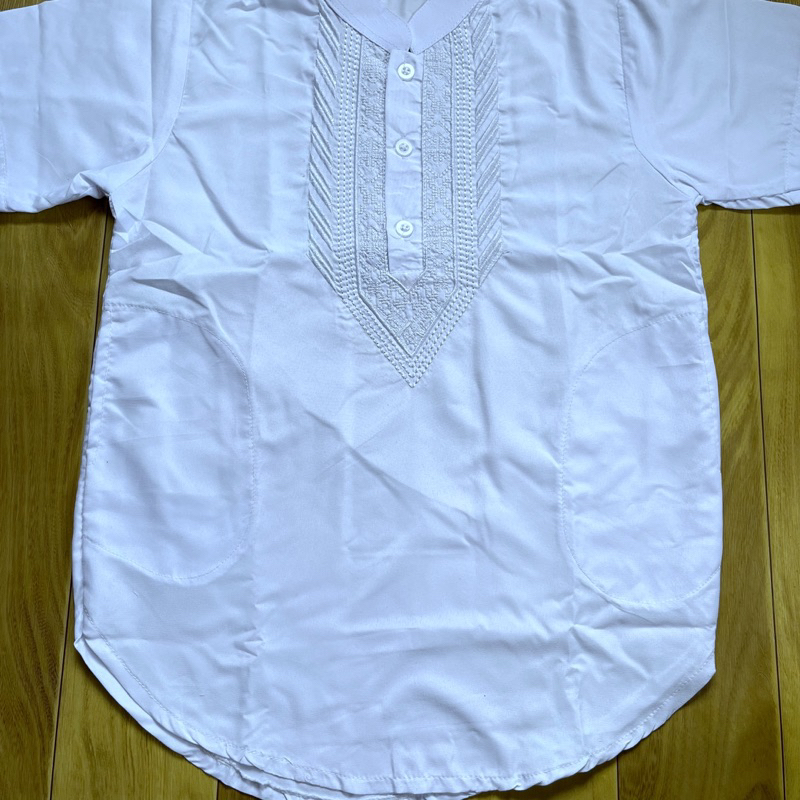 HOT PRODUCT BAJU KOKO ANAK SETELAN PUTIH LENGAN PANJANG/ BAJU MANASIK NGAJI SHALAT/ TK-SD / BUSANA