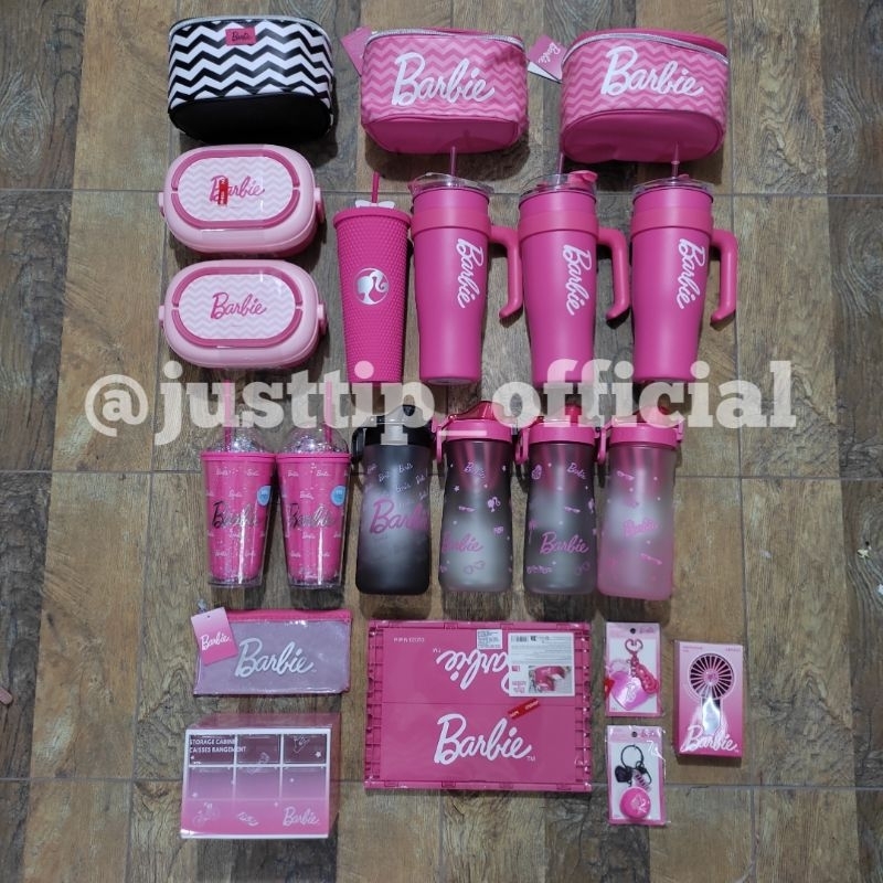 Miniso x Barbie™ Collection | Tumblr | Lunch Box | Keychain | Storage Box | Pouch | Cosmetic Bag