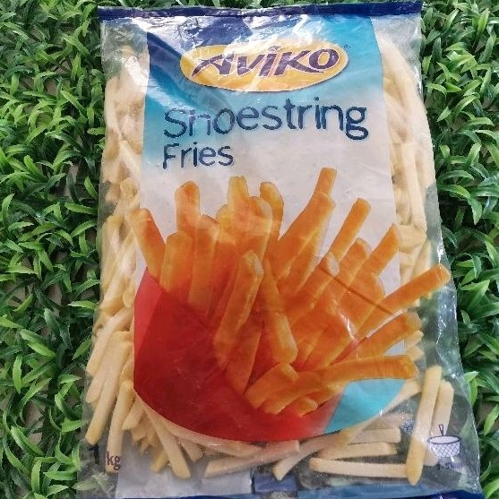 

Aviko Shoestring Fries Kentang Goreng - Berat 1 kg