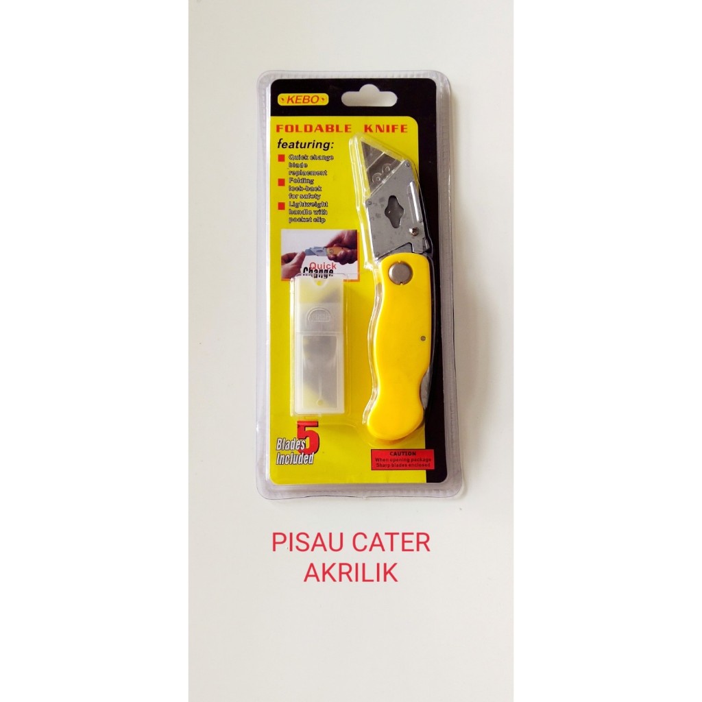 

PISAU CUTTER AKRILIK LIPAT