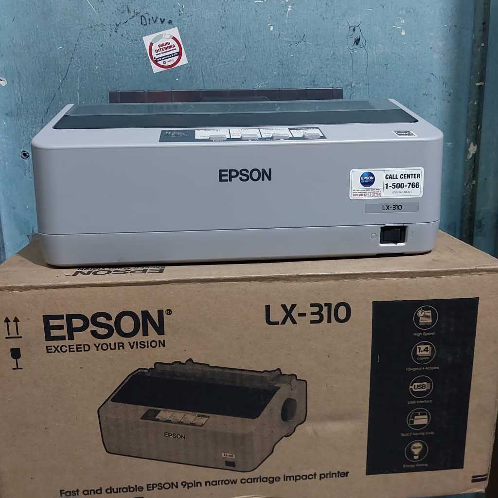 printer epson lx 310 murah printer epson lx-310 dot matrix likenew