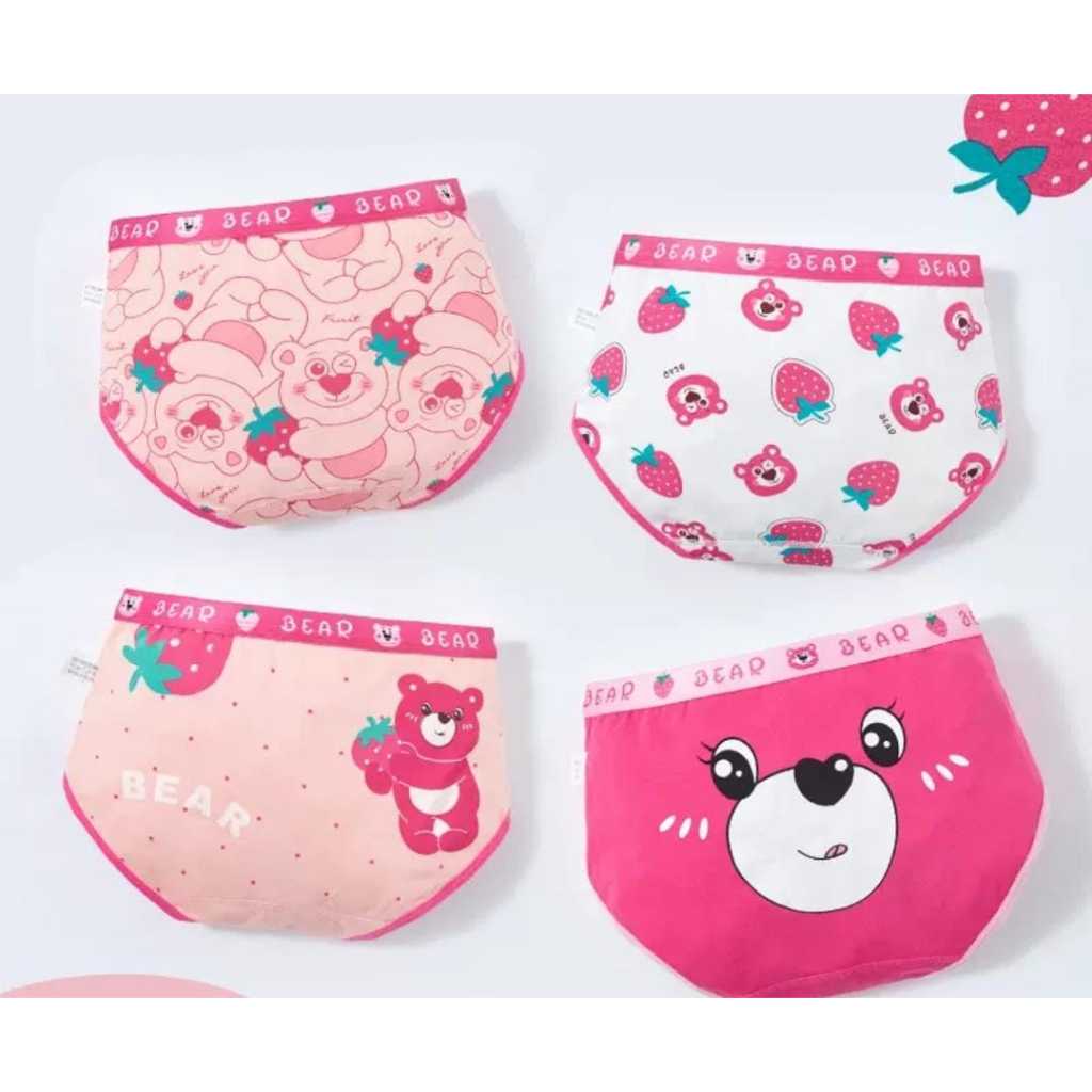 Celana Dalam Anak Karakter Kartun Bahan Halus 3-7 Tahun Motif Lucu Kemasan Box Isi 2 Pcs