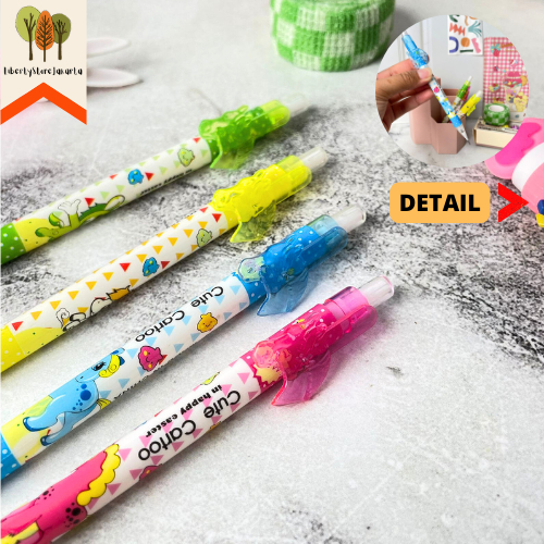 

Pensil Cetek Isi Ulang Mekanik Motif Logo Unicorn PCM-1030