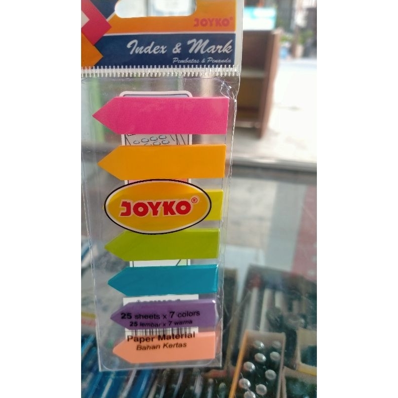 

Indeks & Mark/penanda/pembatas kertas Joyco