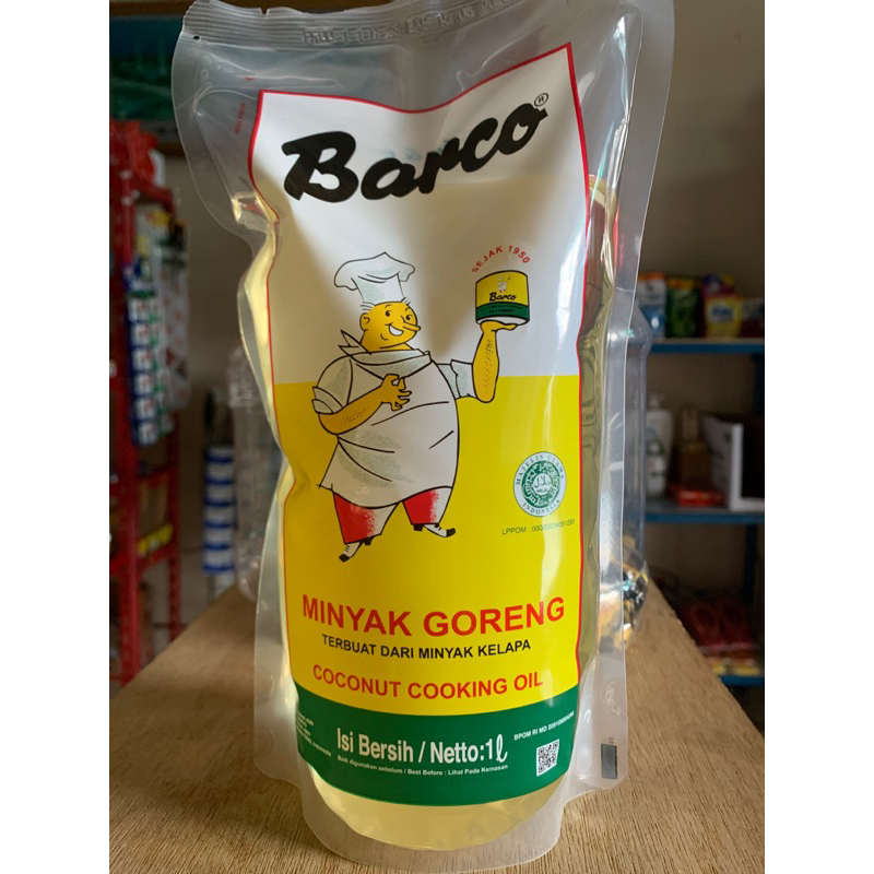 

Barco minyak goreng kelapa 1 liter