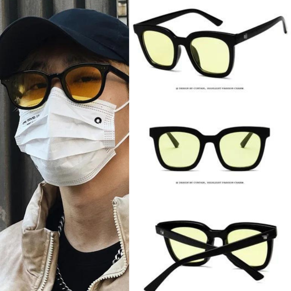 Kacamata Gaya Wanita Pria - Kacamata Hitam Candy Color Keren