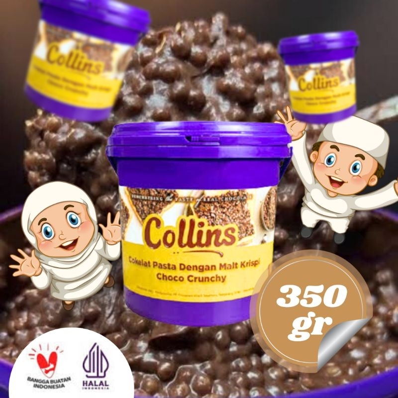 

COLLINS DIP GLAZE CHOCO CRUNCHY CHOCOLATE PASTA SAUS SAOS SELAI OLESAN COKLAT COKELAT 350 gram DENGAN CRISPY MALT KRISPI KRISPY SAUS SELAI UNTUK JUALAN BISNIS USAHA SNACK ROTI PANGGANG ROPANG DONAT CREPES PISCOK PISANG GORENG JAJANAN MANIS ENAK TERMURAH