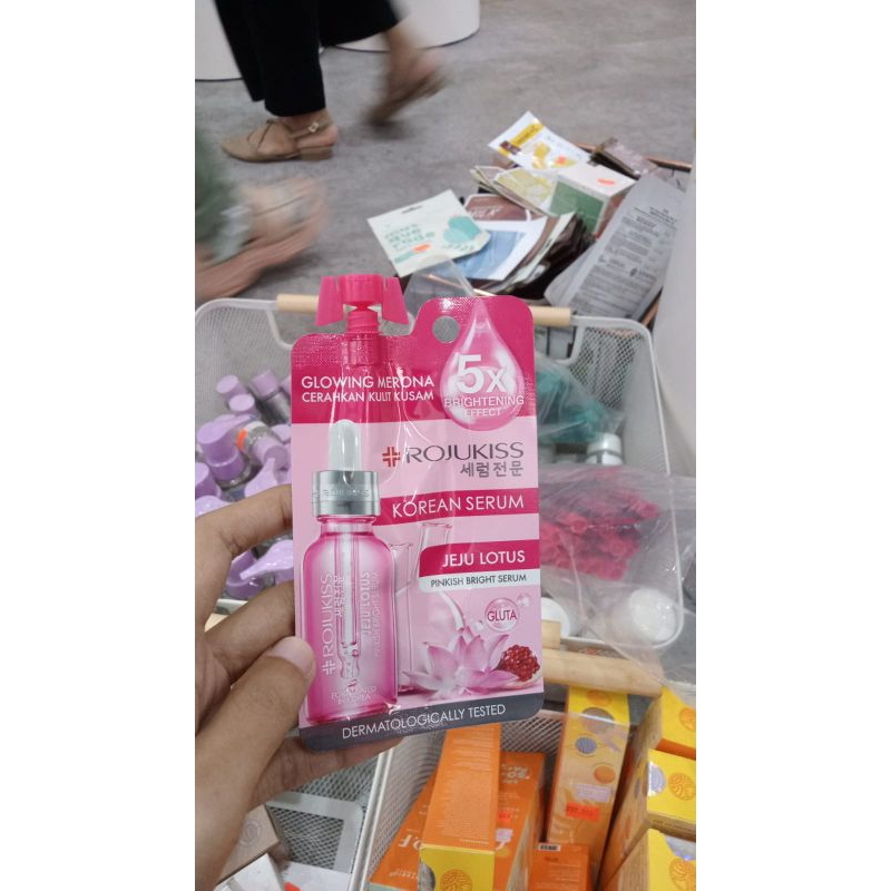 Rojukiss Pinkish Bright Serum Jeju Lotus 8Ml