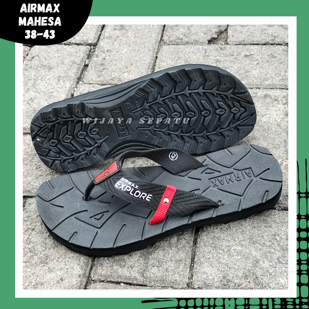 Wijaya Sepatu - Sandal AIRMAX MAHESA 38-43 / Sandal Fashion / Sandal Pria / Sandal Jepit Pria / Sand