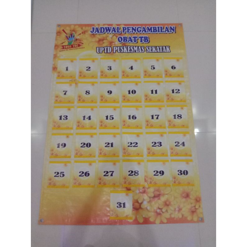 jadwal pengambilan obat TB