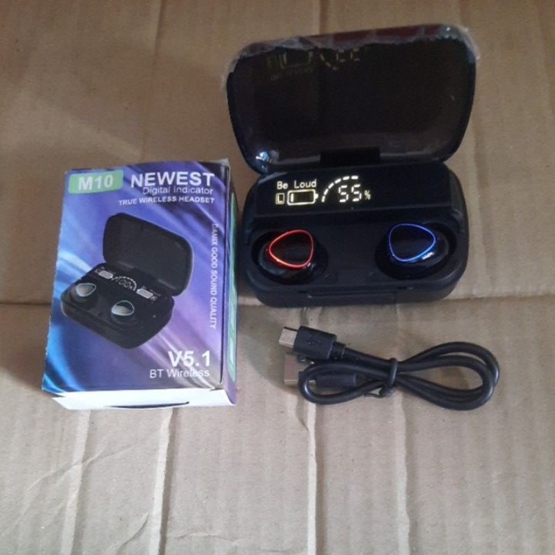 HEADSET BLUETOOTH M10 TWS / M10TWS