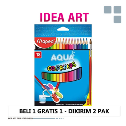 

Pensil Warna Air Watercolour Set 18 Maped Aqua Watercolour 836012