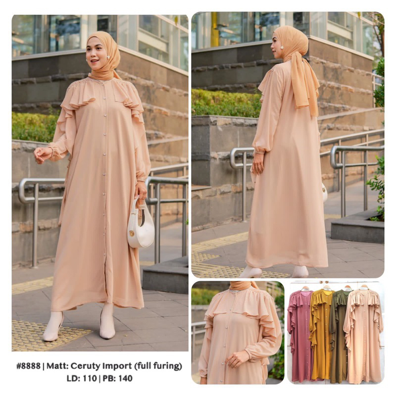 gamis ceruty import