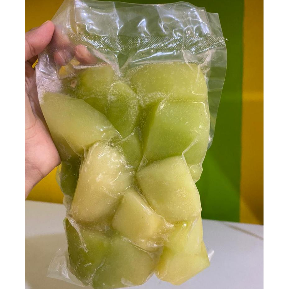 

Frozen Melon 500Gram| Melon Beku Potong Frozen| Buah Beku Melon
