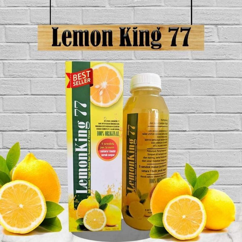 

LEMON KING 77 500ML ASLI ORIGINAL