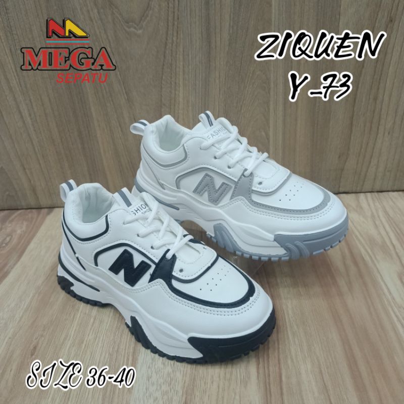 TERBARU SEPATU SNEAKERS CEWEK MEREK ZIQUEN Y-73