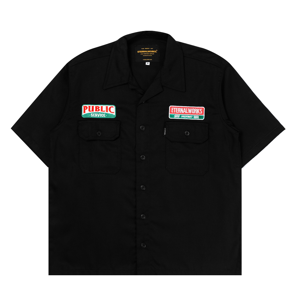 ETERNALWORKS - Workshirt Stone Speed Black