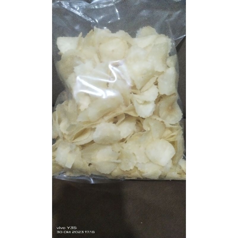 

kiripik singkong rasa bawang