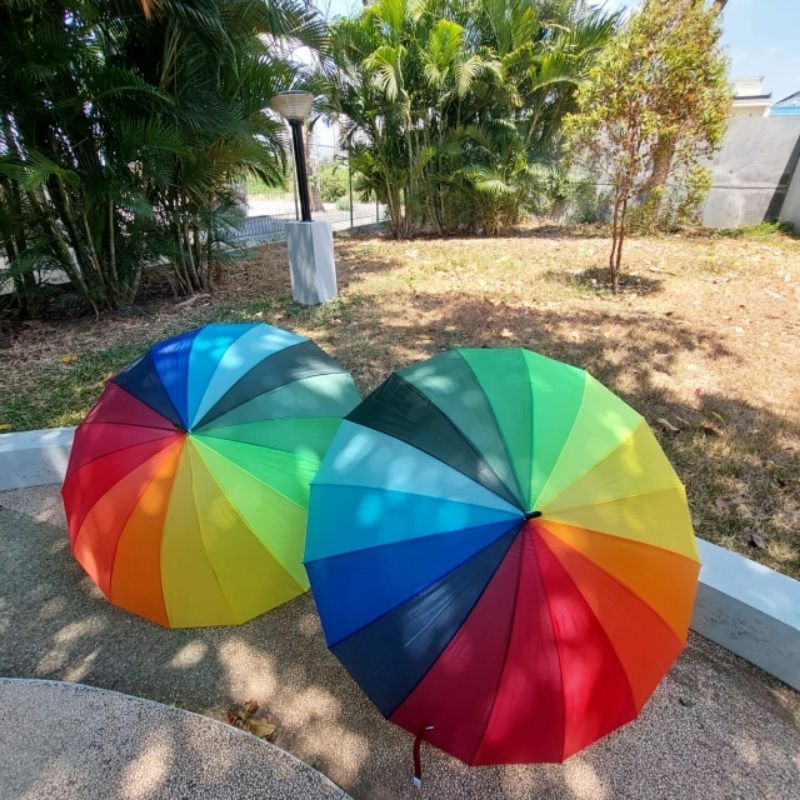 Payung Golf Pelangi 16 T